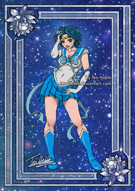 Sailor Mercury by Teo-Hoble on DeviantArt