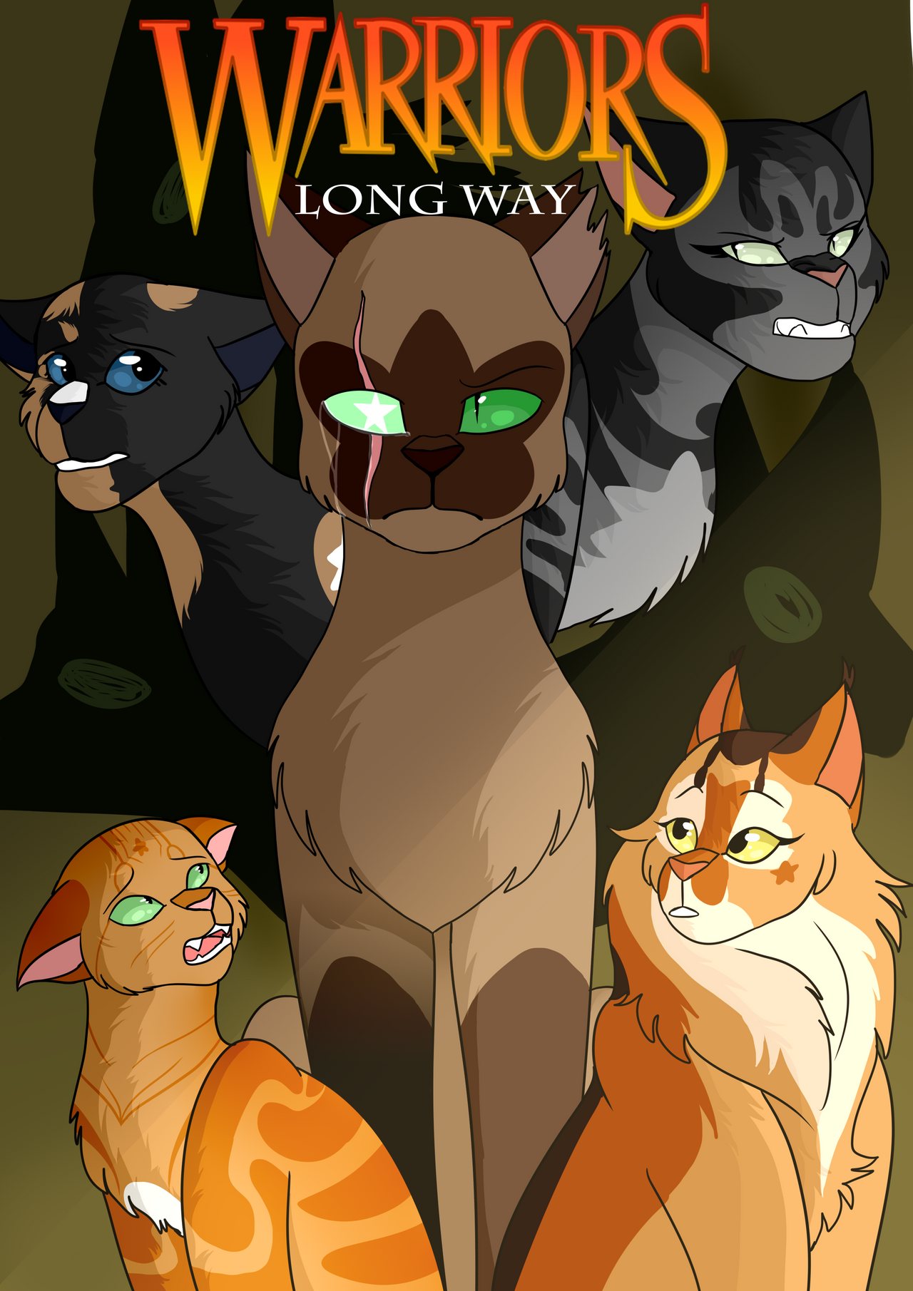 Warriors: The Darkest Hour by kuiwi on DeviantArt  Warrior cats books, Warrior  cats comics, Warrior cats movie