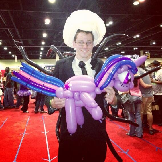 Balloon Twilight Sparkle for Tara Strong