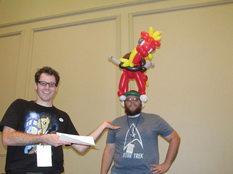 Big Macintosh Balloon Hat 2