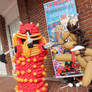 Balloon Dalek and Doctor Whooves