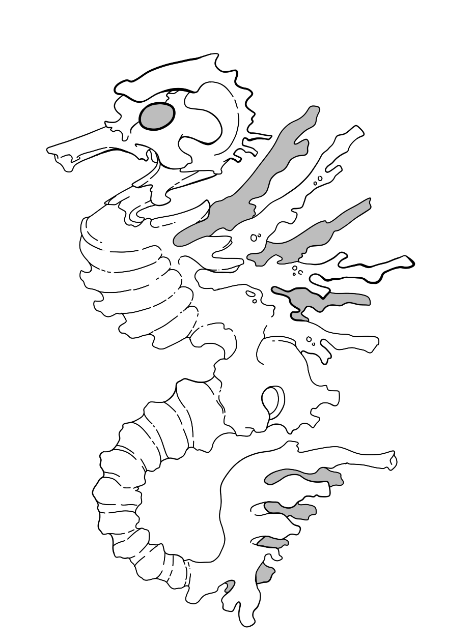 Skeletal Seas LINED By Ouijaa On DeviantArt