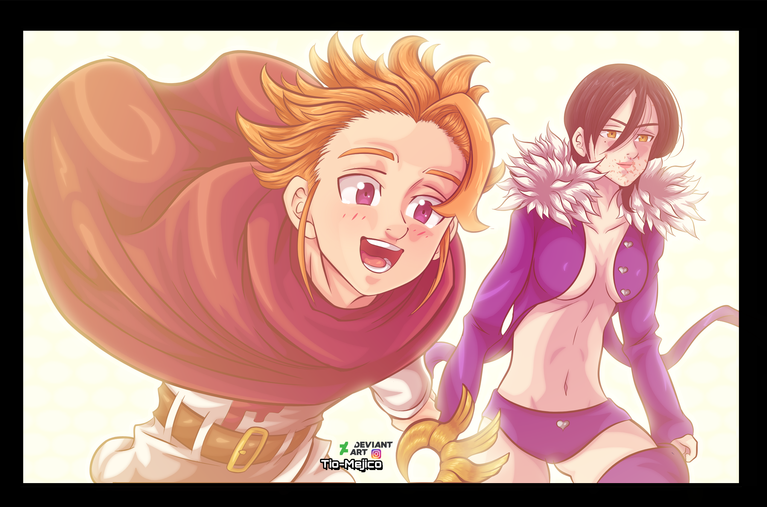 Nanatsu No Taizai 339 - Arthur Pendragon y Merlin by Tio-Mejico on