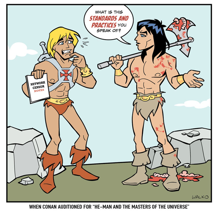 When Conan Met He-Man