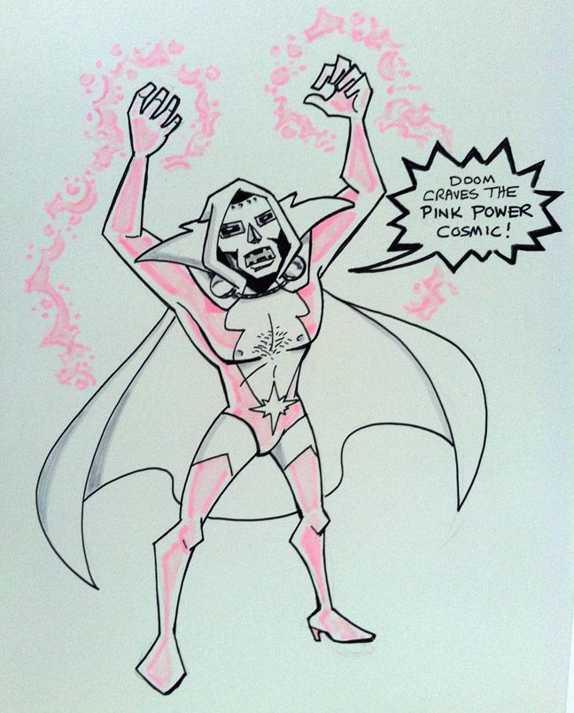 Dr Doom Pink Lantern NYCC 2012