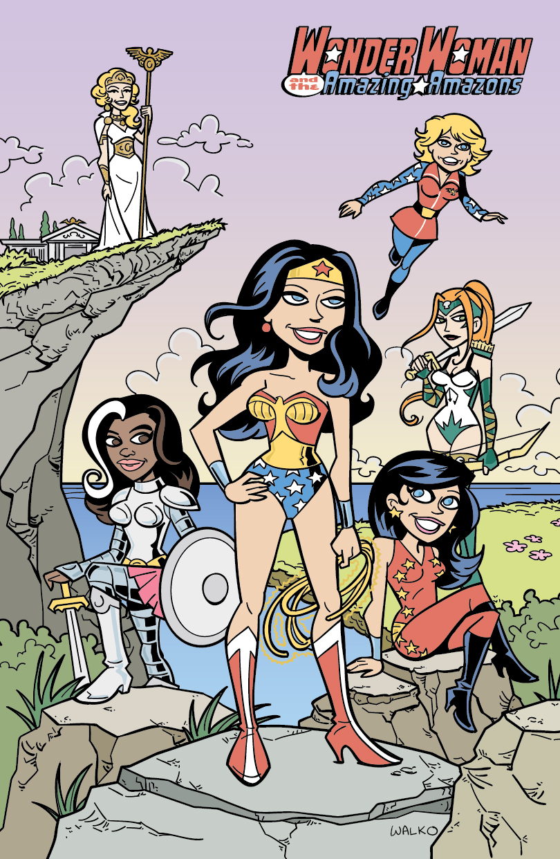 Amazon Deviantart Wonder Woman and the Amazing Amazons by BillWalko on DeviantArt