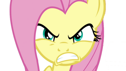 Vector Angry Fluttershy