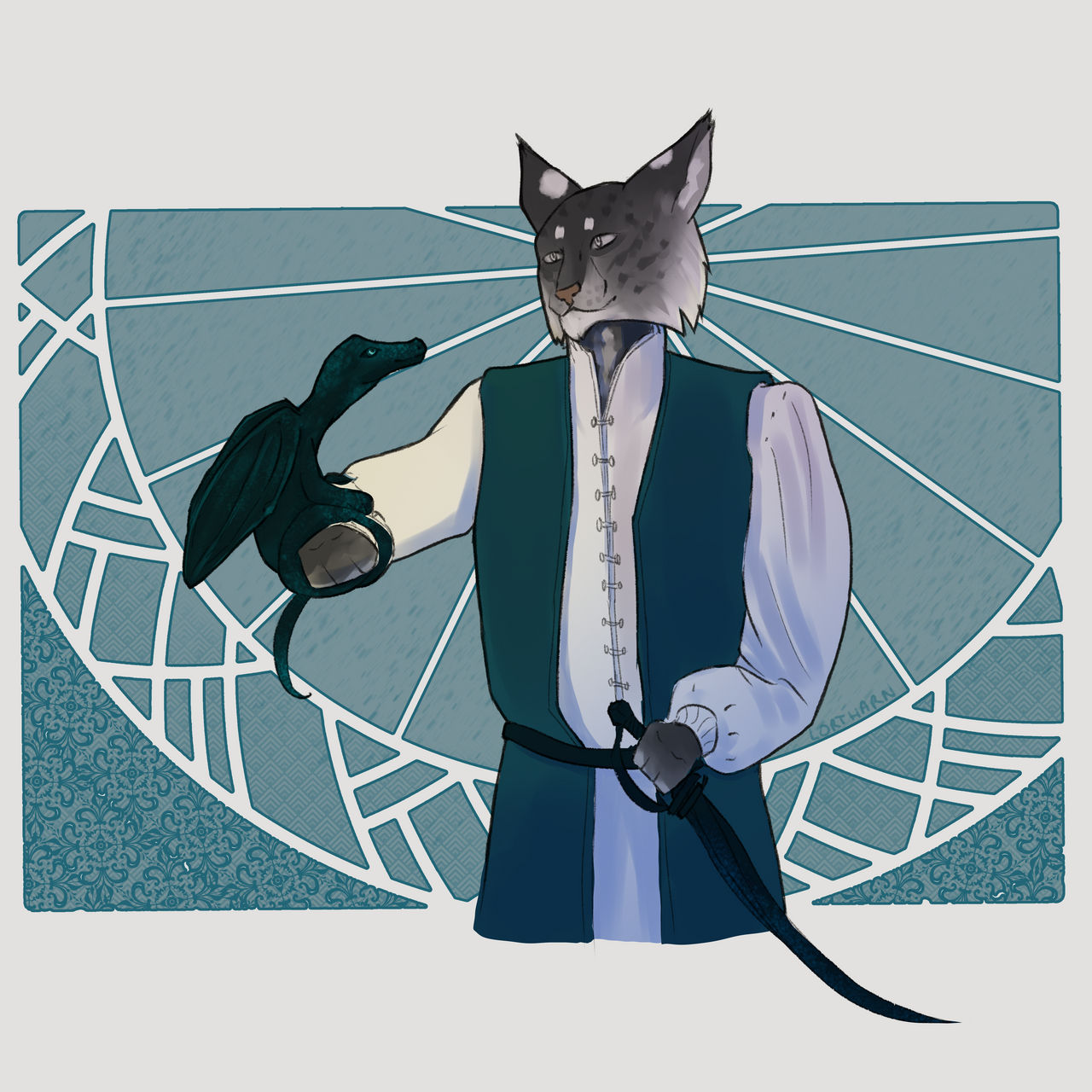 Tabaxi Character By Lortharn On DeviantArt