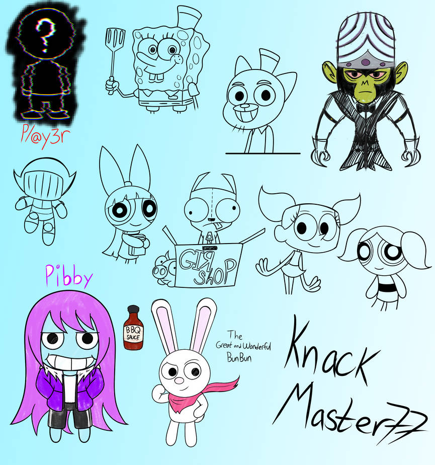 Pibby Design UT Pibby concept idea by KnackMaster77 on DeviantArt