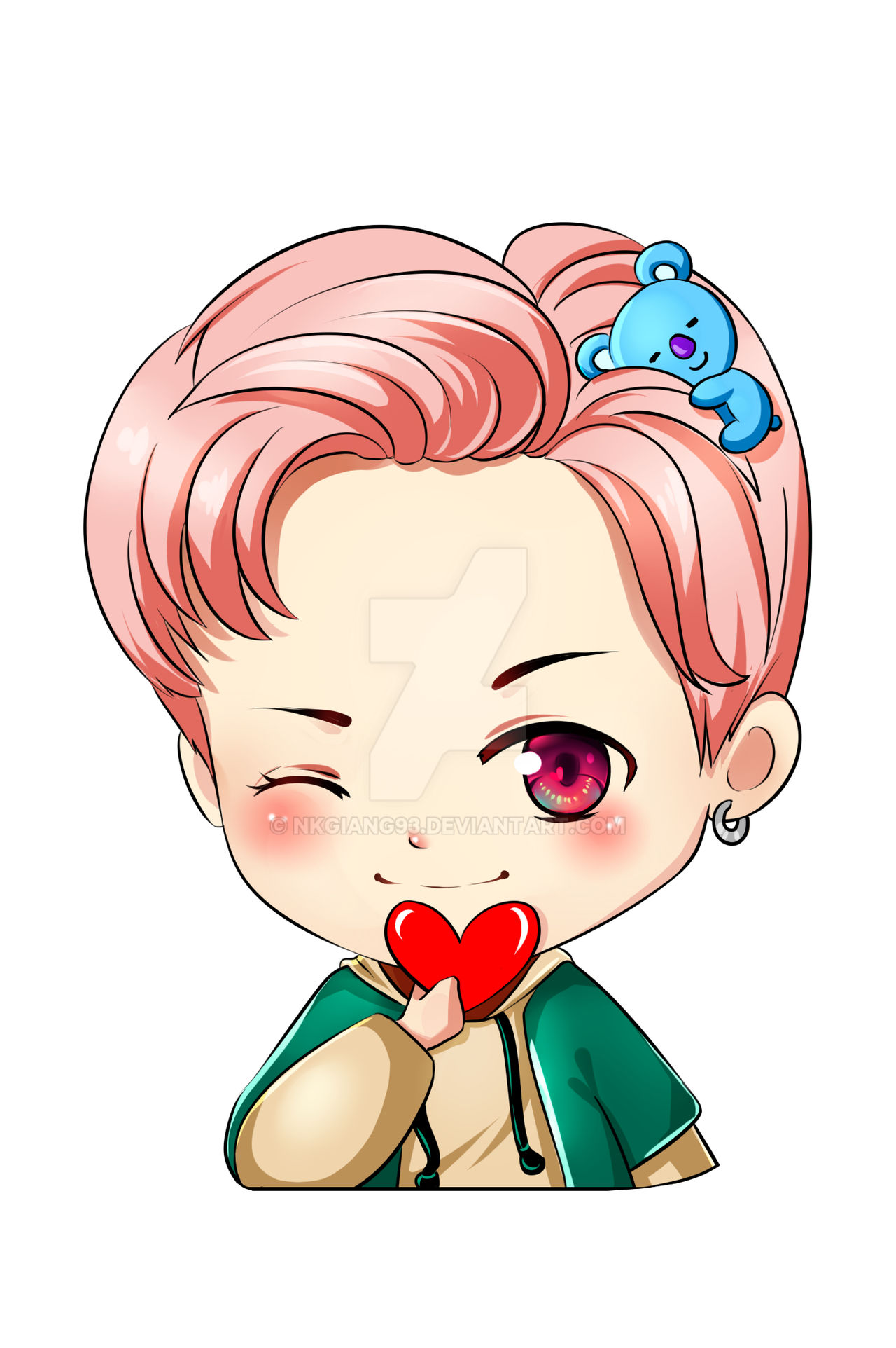 RM BTS - NamJoon Chibi by nkgiang93 on DeviantArt