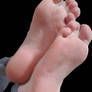 Ticklish boy feet