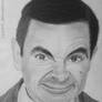 Mr Bean drawing