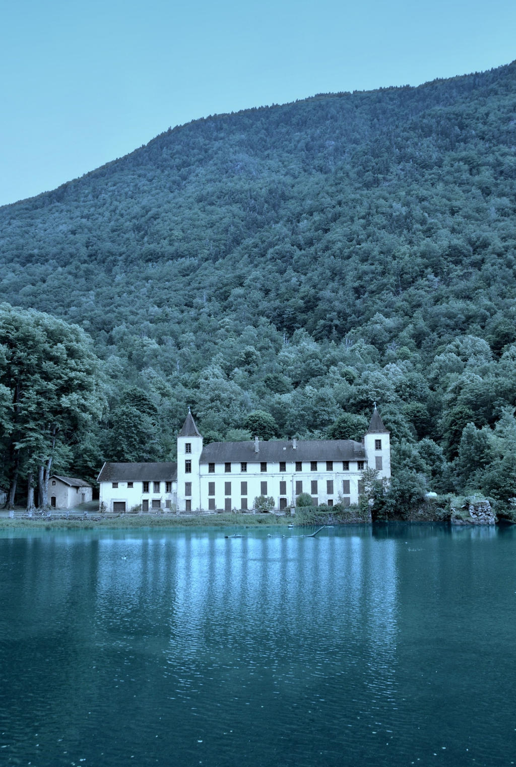 The castle of the lake