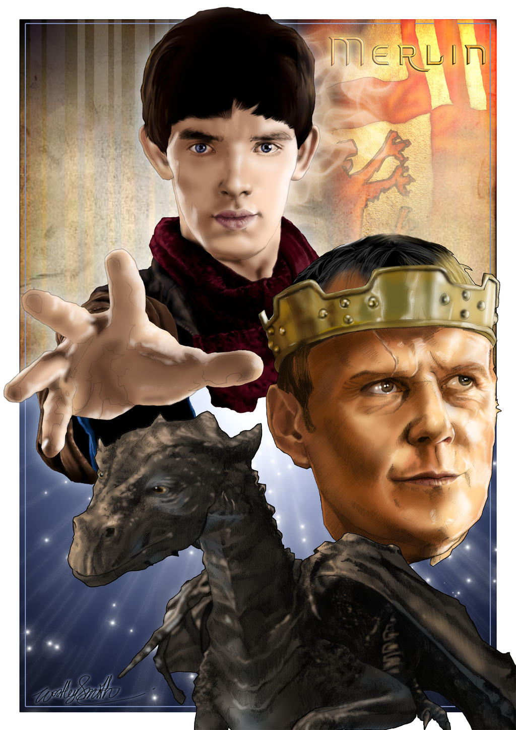 Merlin Poster by westleyjsmith on DeviantArt