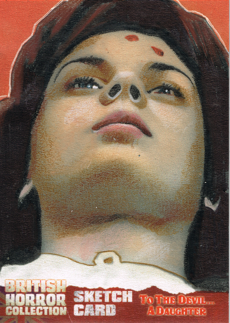 To The Devil A Daughter Sketch Card