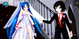 Heres your Angel - Bride And Groom