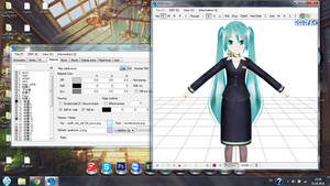 Lat Miku Cabin Attendant wip