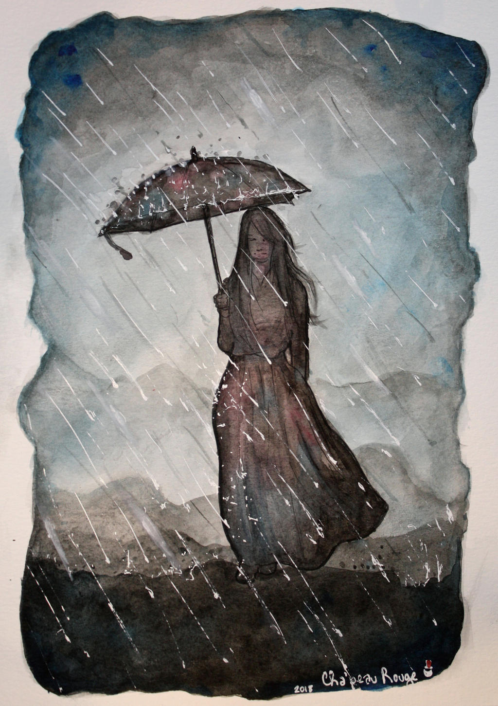 Rain (friendly contest) by Red-Cha