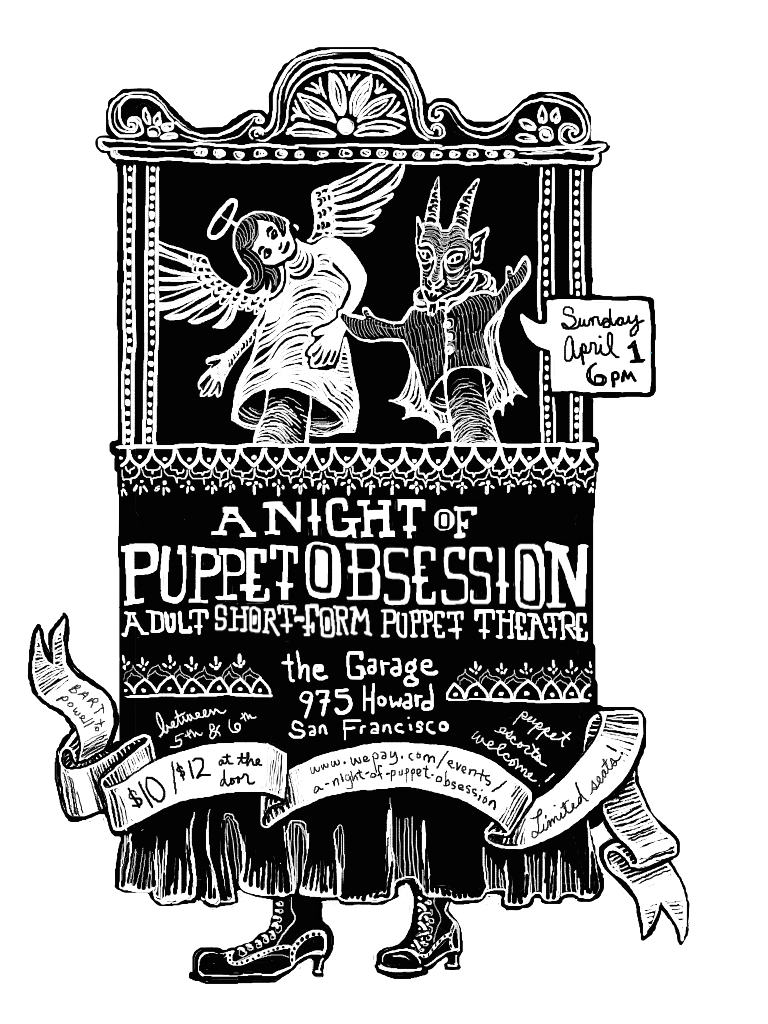 Puppet Obsession flyer