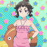 Galko-chan Otako Pink Swimsuit