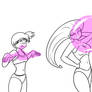 Commission - Jessie/Misty bubbles