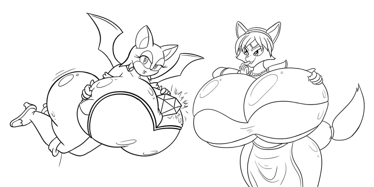 Rouge and Krystal