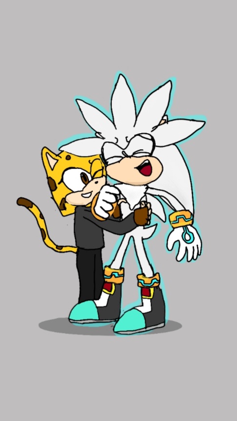 Deviantart T Silver Silver gets tickled by Sonicheetah673 on DeviantArt