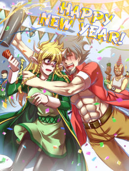 Happy New Year 2013 Aeria-comic