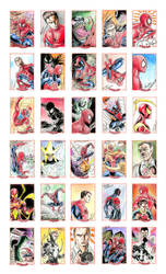 Spider-man sketchcards