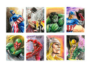 Marvel 70th sketchcard pack -1