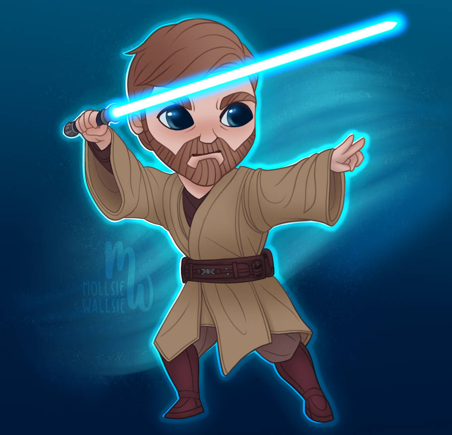 Obi-Wan Chibi by SilverSkittle on DeviantArt Obi-Wan Chibi by SilverSkittle on DeviantArt