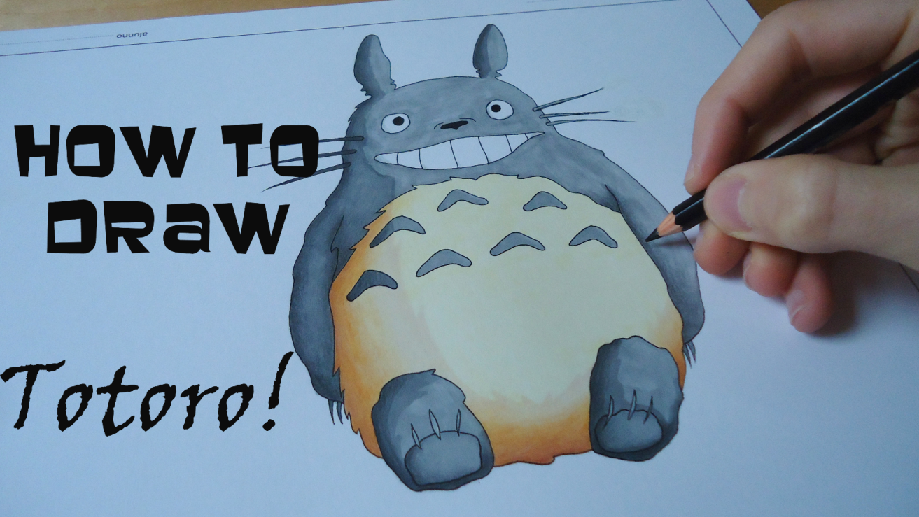 How To Draw Totoro My Neighbor Totoro By Ideando Art On Deviantart How To Draw Totoro My Neighbor Totoro By Ideando Art On Deviantart