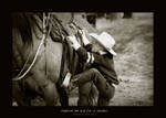 Nothins too big for a cowboy.. by PhotoFreak111