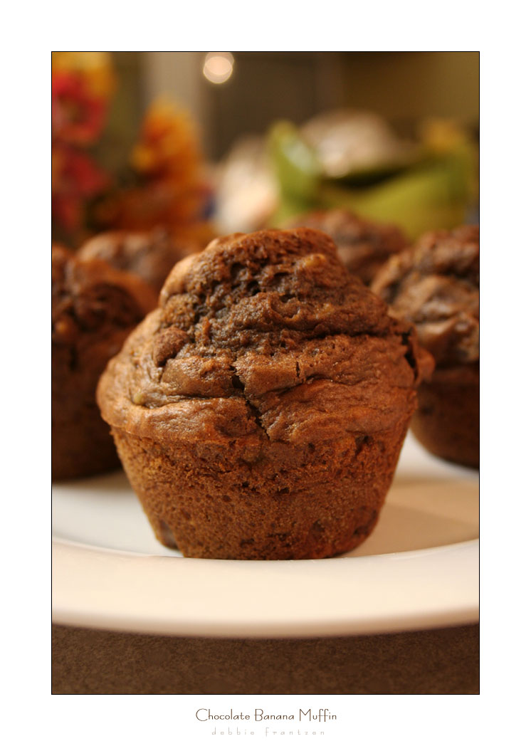 Chocolate Banana Muffins