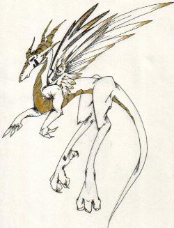 Lucifer Dragon Form