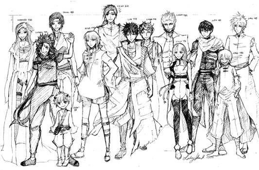 Legendary Ninja LN: Height Chart.