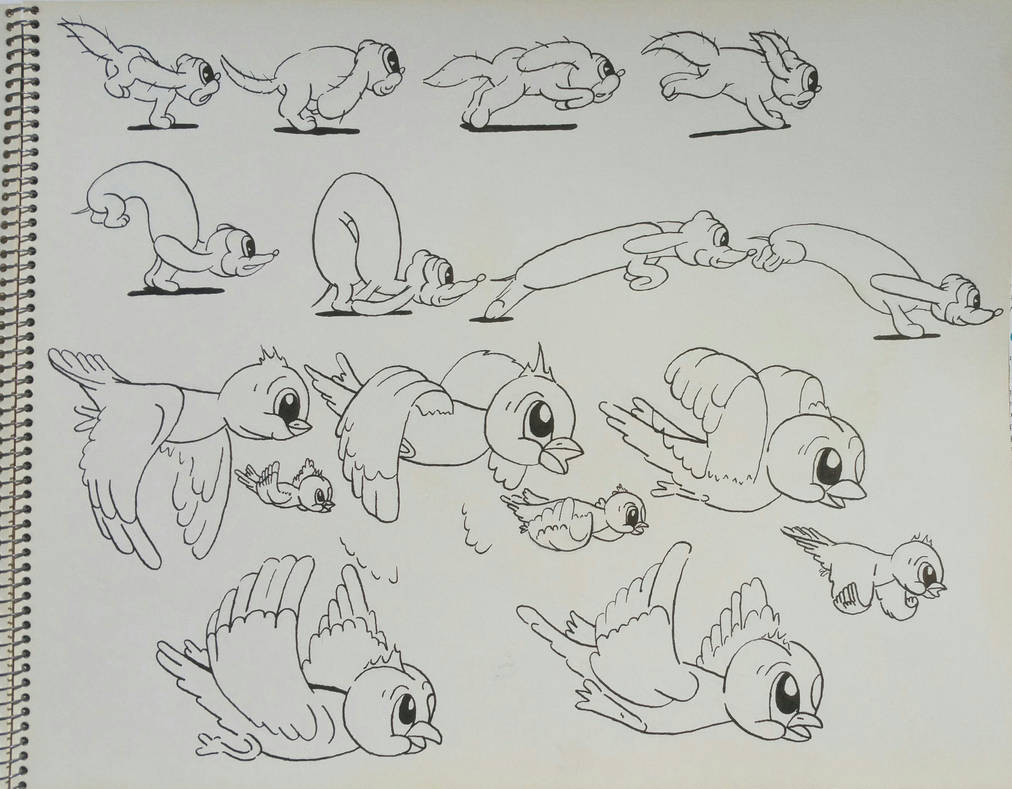 Disney character ink drawings #12 by RobMitchem on DeviantArt