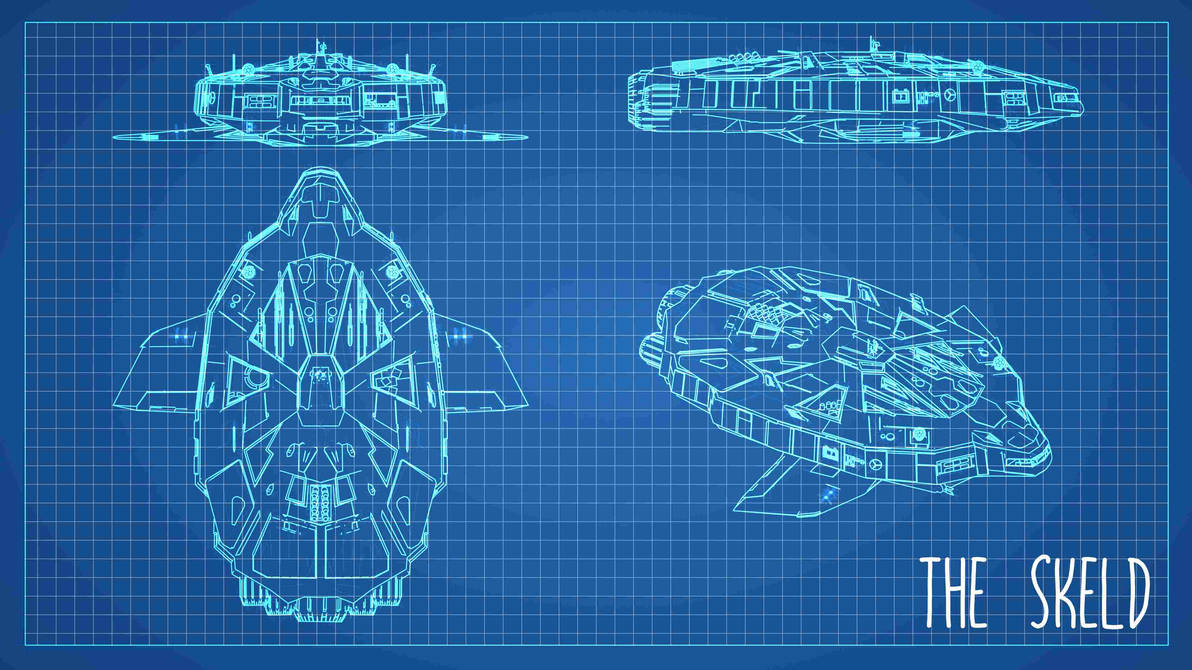Among us - Skeld blueprint by petiiXblender on DeviantArt