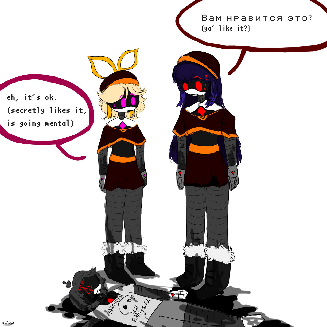 Lizzy Crying Deviantart (AU!!) Lizzy trys oil by therianflowerz on DeviantArt