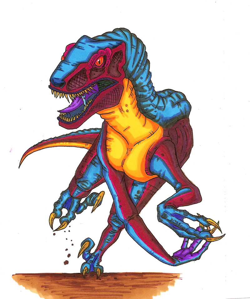 Raptor Frenzy COLORED