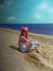 cosplay lucy from elfen lied 2 by Lucy-Dark-Dreams