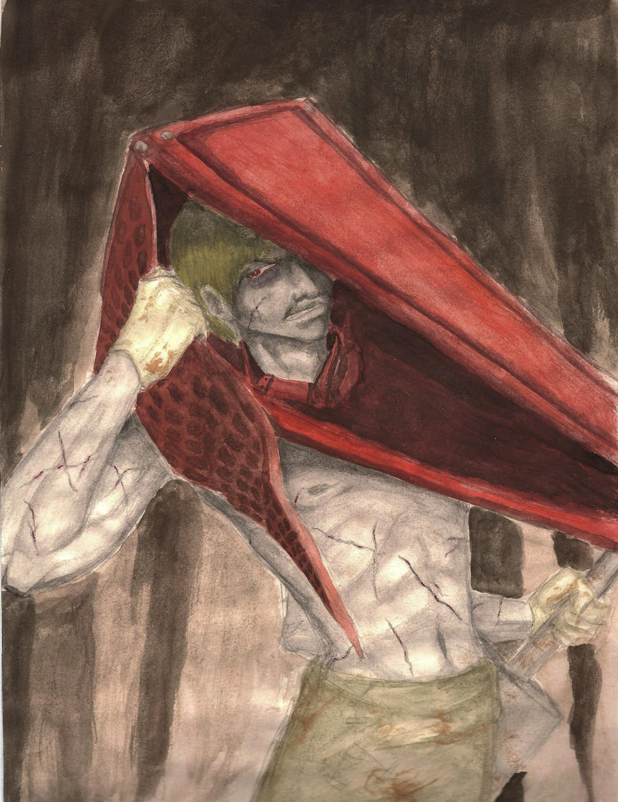 Unmasked Pyramid Head By LittleWerewolfX3 On DeviantArt.