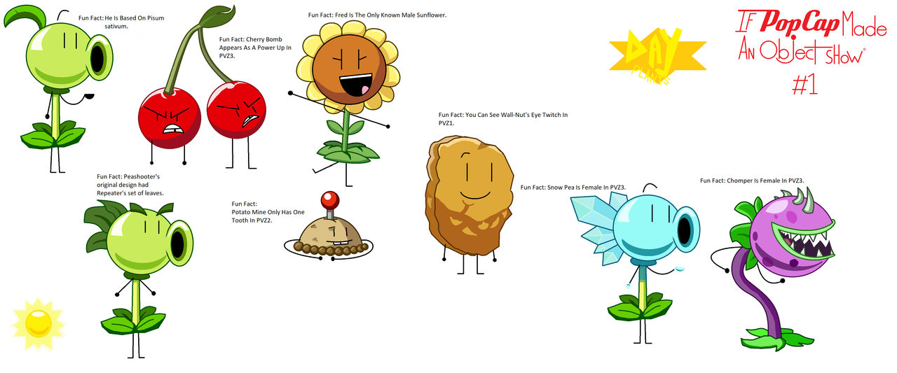 If PopCap Made An Object Show by JoelIsCoolAndAwesome on DeviantArt