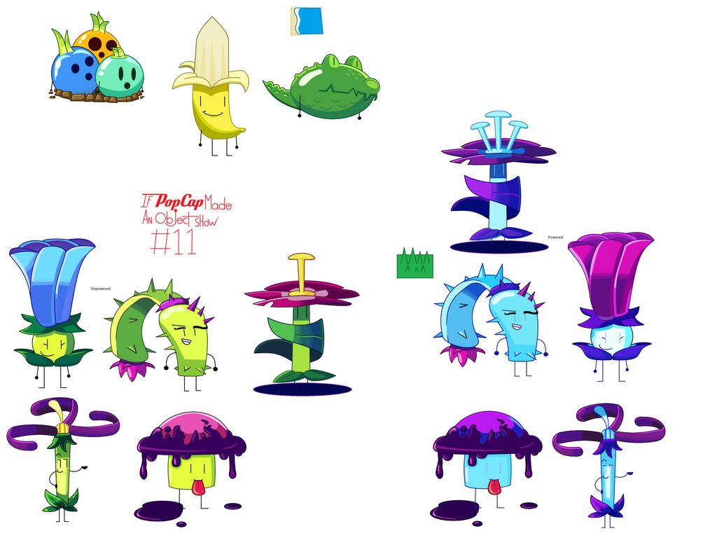 If PopCap Made An Object Show #11 by JoelIsCoolAndAwesome on DeviantArt
