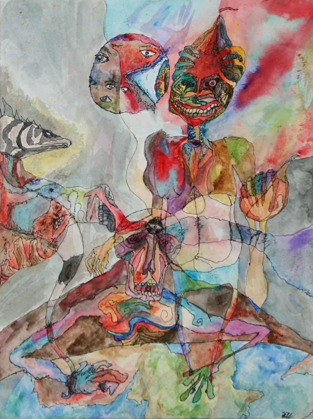 Psychotropic Compass by FrankHeilerArt