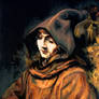 Titus as a Monk After Rembrandt