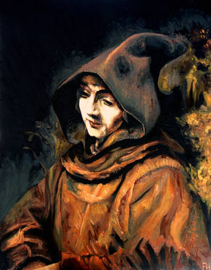 Titus as a Monk After Rembrandt by FrankHeilerArt Titus as a Monk After Rembrandt by FrankHeilerArt