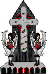 Gothic Clock Design