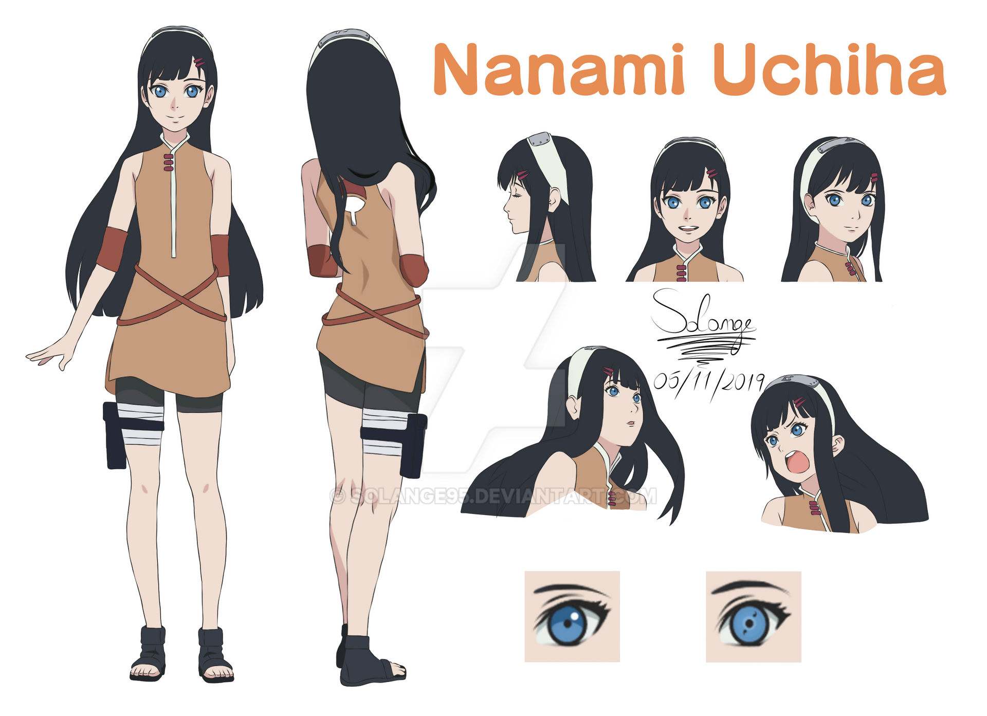 Naruto OC  Jounin Nanami Reference by FarawayZephyr on DeviantArt