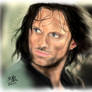 [Repost] iPad finger painting - Aragorn